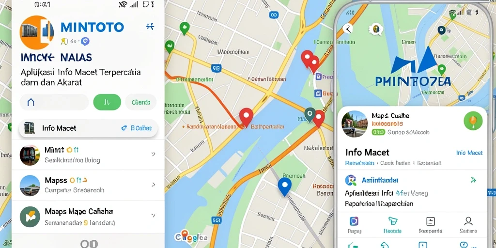 Antarmuka MINTOTO menampilkan informasi lalu lintas secara jelas dan interaktif.